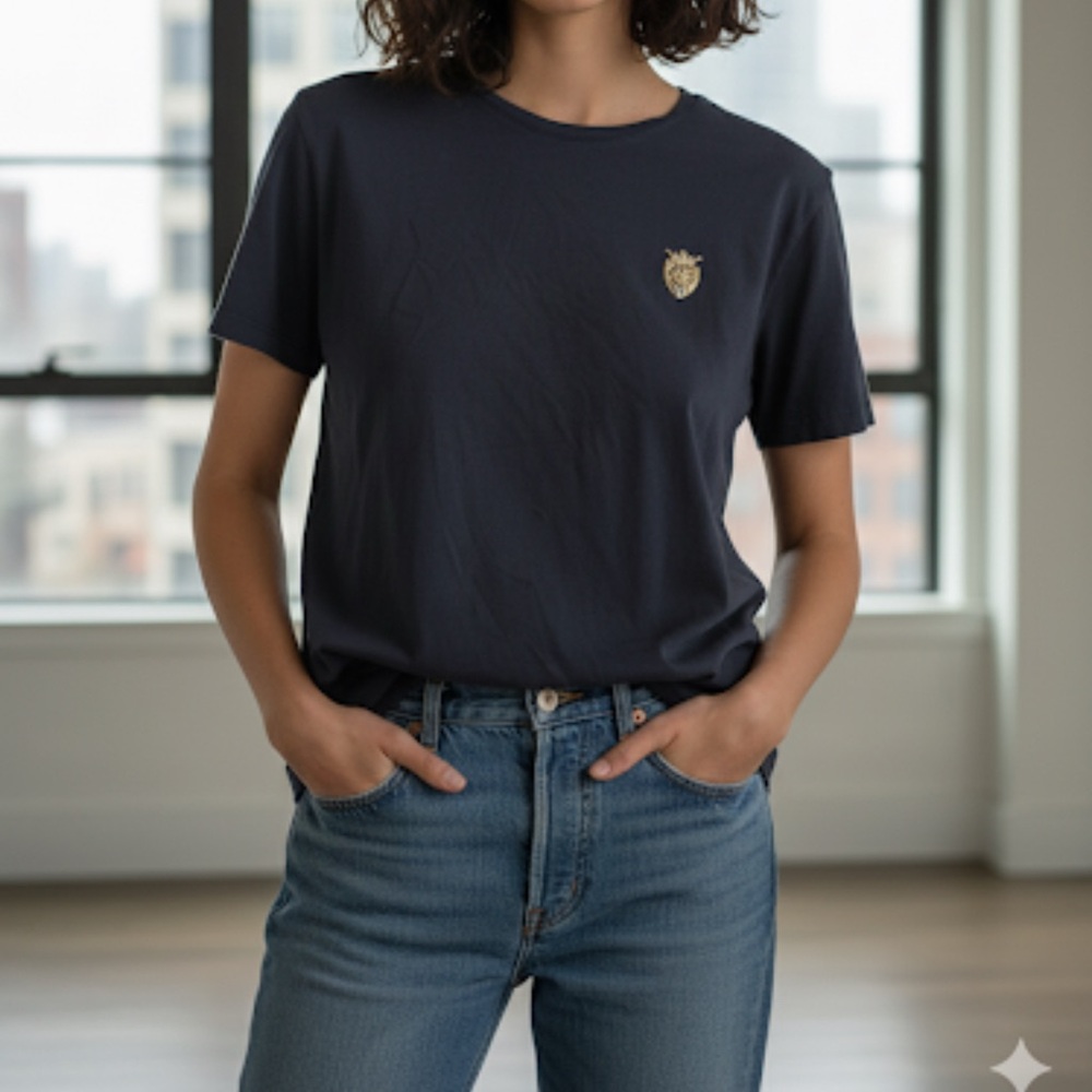 Burberry Dark blue Authentic T-Shirt Size L